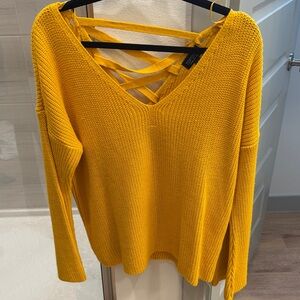 Topshop Yellow Sweater